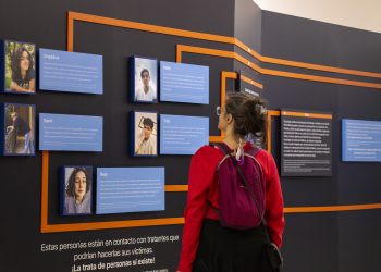 Cumple un año la expo itinerante de Aeroméxico contra la trata de personas