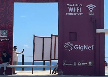 Despliegan internet gratuito en sitios turísticos del Caribe Mexicano