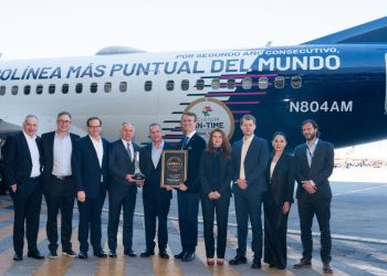 Aeroméxico marca historia en la aviación mundial
