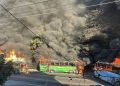 Veinticinco autobuses incendiados, el saldo de la violencia