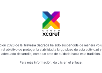 Suspende Xcaret Travesía Sagrada Maya, atractivo turístico del Caribe Mexicano